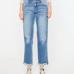 Woman’s KanCan Mid Rise Slim Boyfriend Jeans